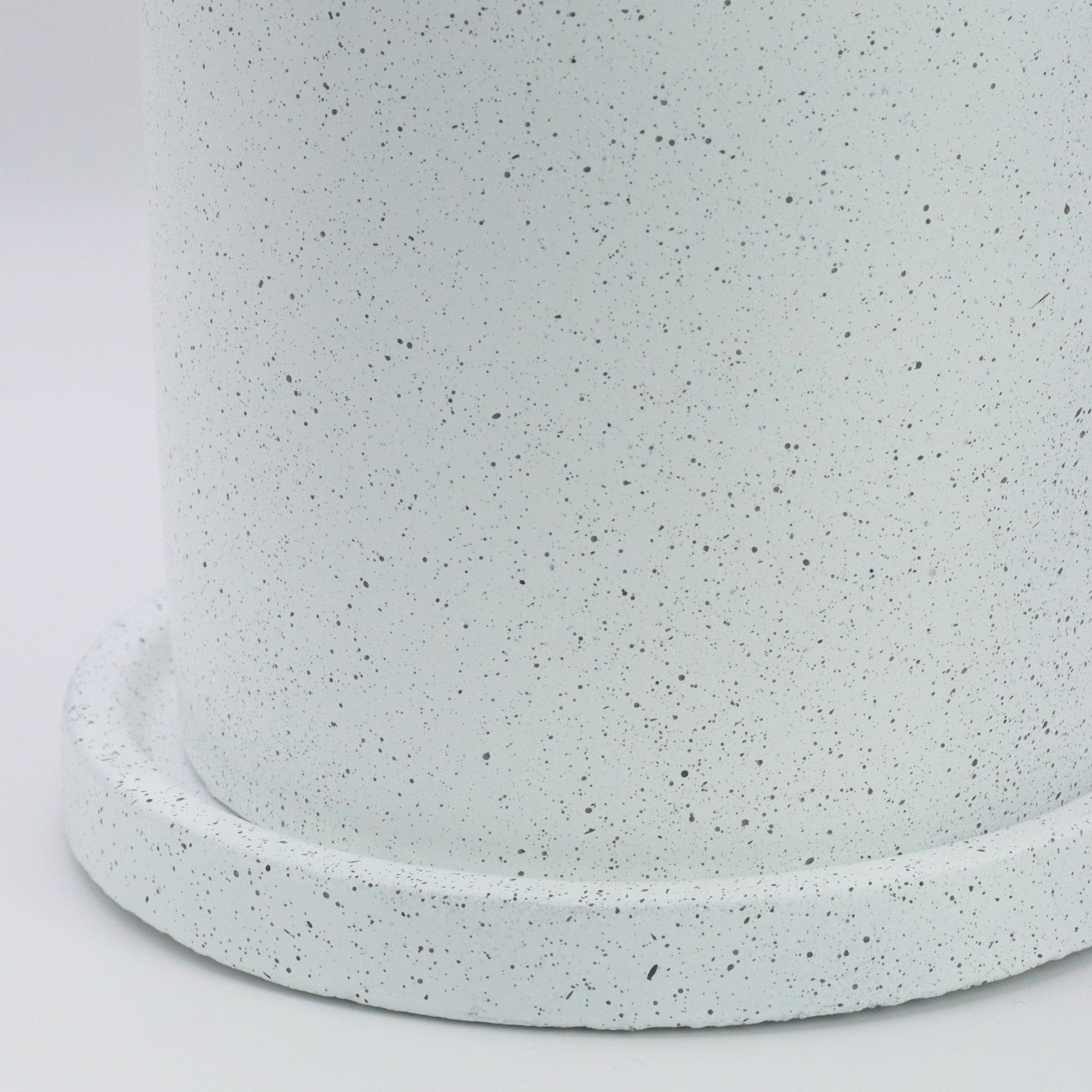 Close-up of a textured gray concrete surface