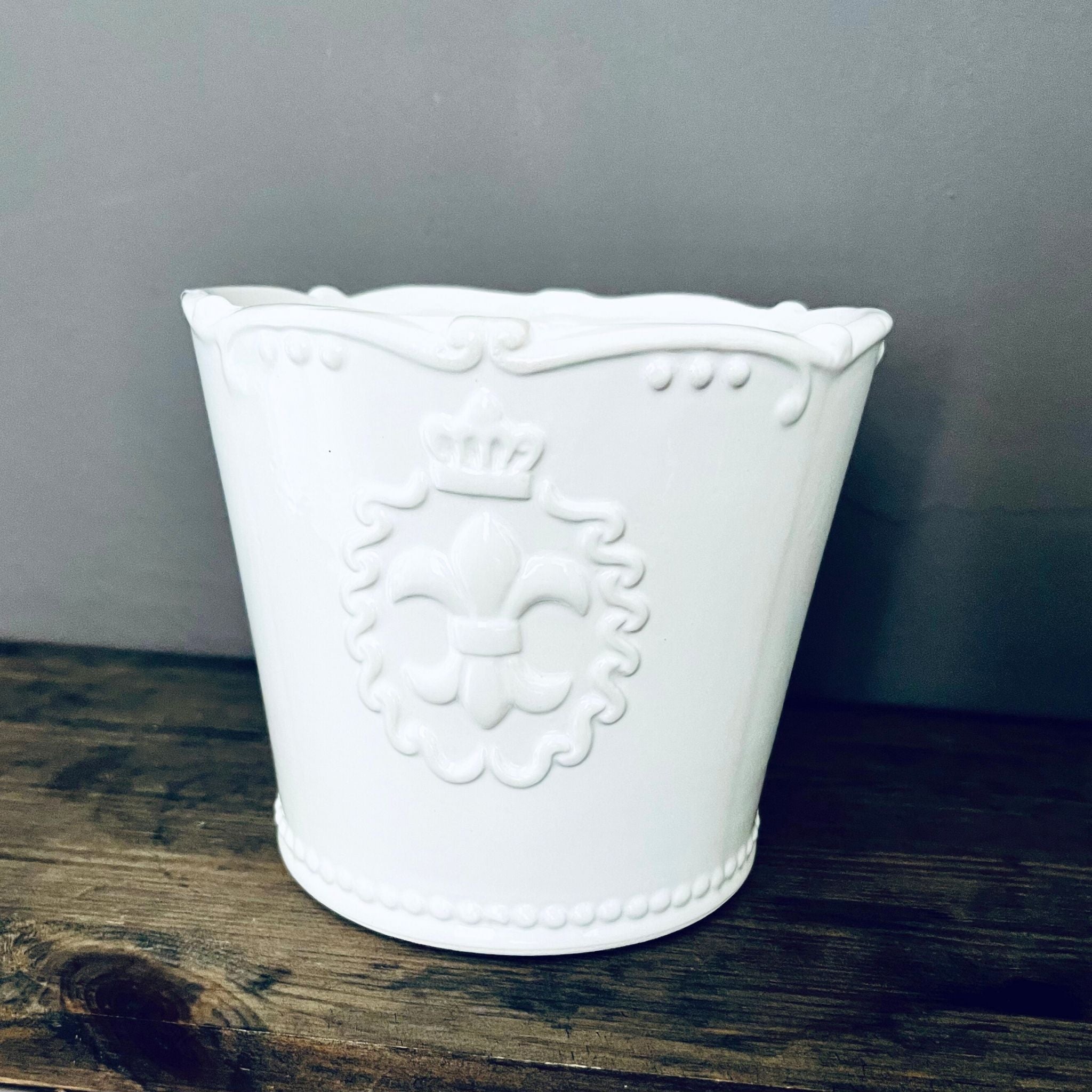 White Ceramic Pot